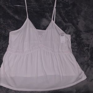 American Eagle white tank top
